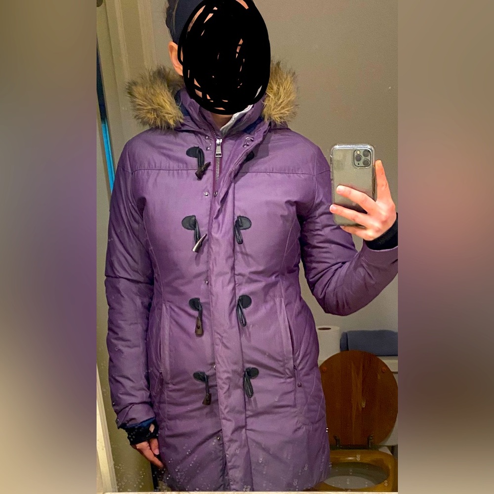 Women’s long down jacket